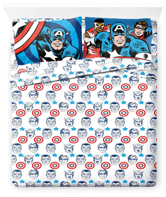 Jay Franco Marvel Spidey and His Amazing Friends Team Spidey Twin Size Sheet Set - 3 Piece Set Super Soft and Cozy Kid’s Bedding - Fade Resistant Microfiber Sheets (Official Marvel Product)