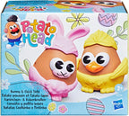 Potato Head Bunny & Chick Tots with 12 Mix and Match Pieces, Two 3-Inch Potato Bodies with 10 Accessories, Preschool Toys for Girls and Boys 2+