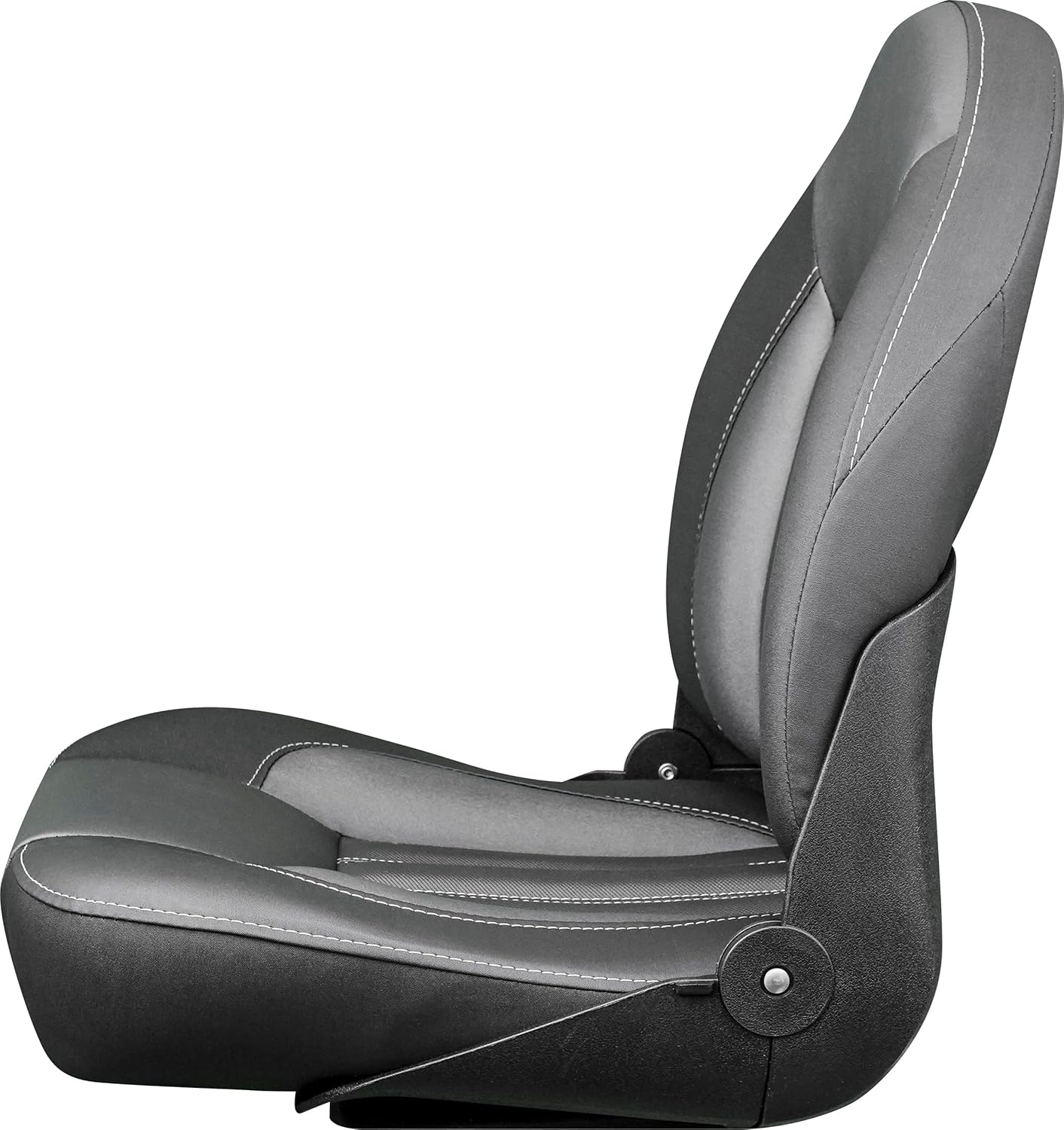 Tempress ProBax Orthopedic Folding High Back Boat Seat (Black/Charcoal/Carbon)