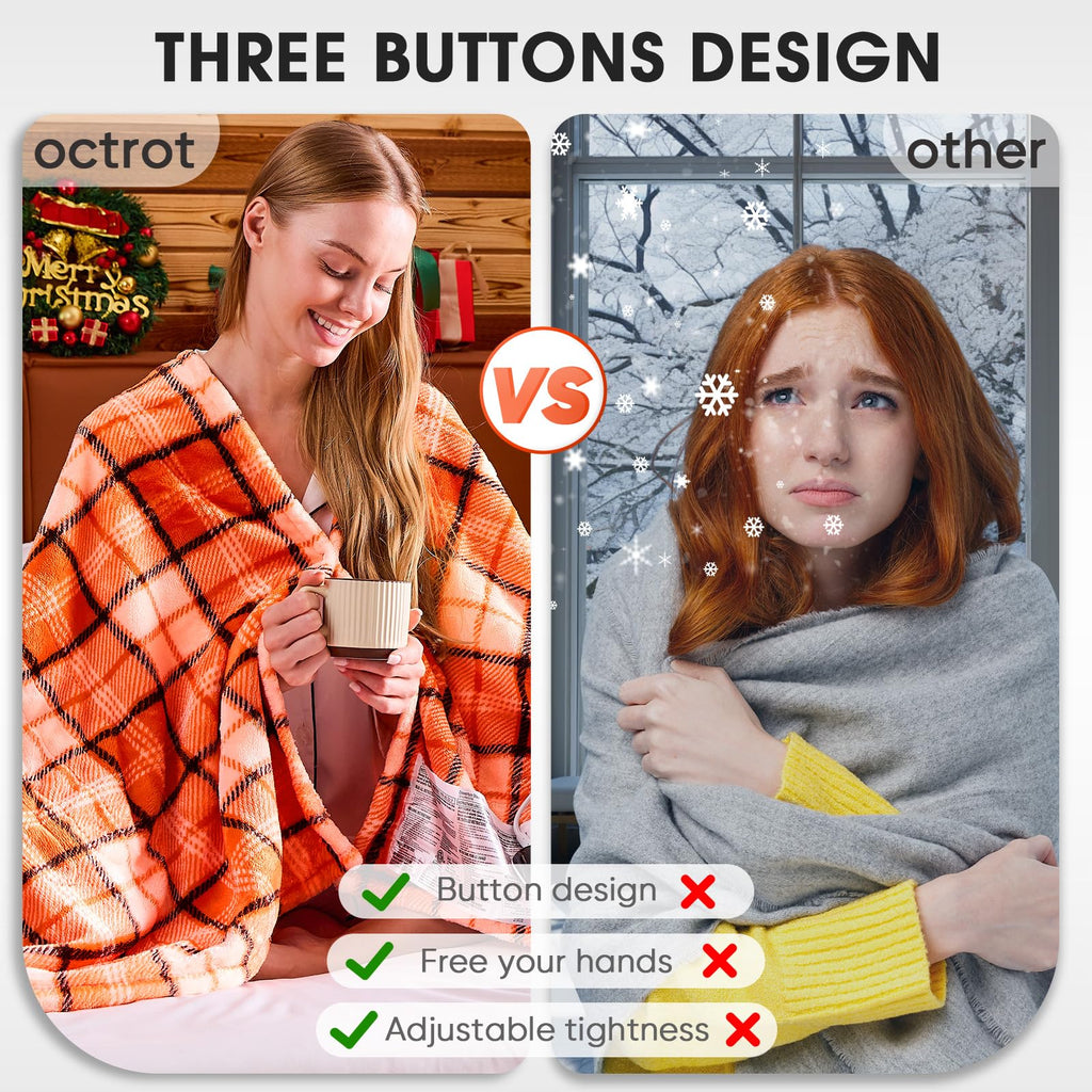 Elektrisch verwarmd deken, 50X60, verwarmingsdeken met 10 verwarmingsniveaus/8 uur automatische uitschakeling, marineblauw geruit Sherpa-dekenverwarmer voor volwassenen, wasbaar deken cadeau voor bank bed kantoor, ETL