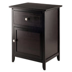 Winsome Eugene Accent Table, 18.90"W x 14.96"D x 25"H, White