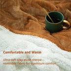 Opvarmet tæppe 50" x 60" - Opvarmet tæppe med 5 varmeniveauer og 3 timers automatisk slukning, maskinvaskbar, ETL &amp; FCC-certificering, overvarmebeskyttelse (Racoon) 