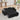 65'' 3-in-1 Folding Convertible Sofa Bed, Pullout Sofa, Modern Chenille Fabric, 360° Swivel Side Table, Easy Assembly, Perfect for Living Room, Black