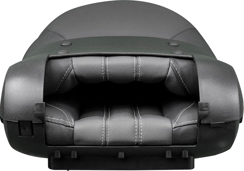 Tempress ProBax Orthopedic Folding High Back Boat Seat (Black/Charcoal/Carbon)