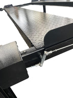 APlusLift HW-8SXLT 8000LB Extra Tall Extra Long Extra Wide 4-Post Portable Storage Service Car Lift / 36 Months Part Replacement