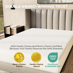 OhGeni 100% Waterproof Queen Size Mattress Protector,Soft Mattress Pad, Cooling Breathable Fitted Sheets,Washable Bed Cover,Non-Slip Deep Pocket,Noiseless for Bedroom