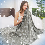 Topcee Cooling Blanket (90"x90"Queen Size) for Sweats Absorbs Heat to Keep Adults Cool on Warm Nights, Q-Max 0.5 for Hot Sleepers, Ultra-Cool Lightweight Blanket for Bed