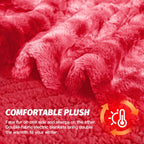 Manta Elétrica Aquecida OCTROT - Manta de Aquecimento em Sherpa de Lã para Sofá, Manta de Aquecimento de Pelo Sintético para Colo com Temporizador de 5 Posições e 10 Níveis de Aquecimento, Certificação ETL&FCC, para Adultos