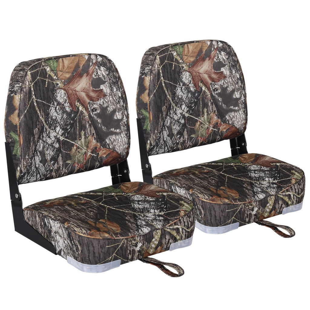 Leader Accessories A Pair of New Low Back Folding Boat Seats(2 seats)