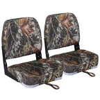 Leader Accessories A Pair of New Low Back Folding Boat Seats(2 seats)