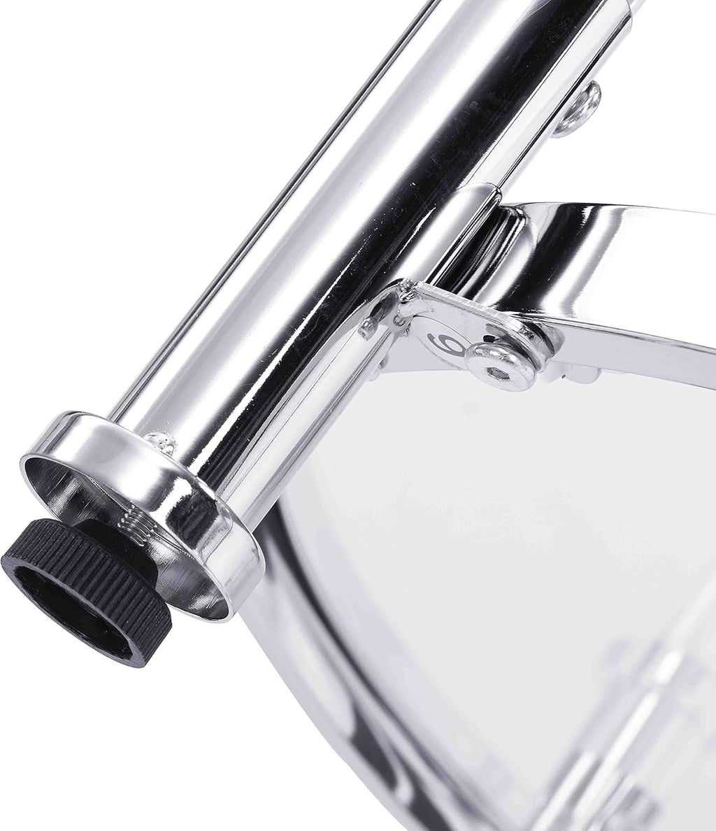 Tempered Glass Round Coffee Table, 32.3" Modern Acrylic Legs Circle Coffee Table for Living Room