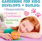 Creativity for Kids Plant-A-Pet: Kitty - Arts and Crafts for Kids, Mini Gifts for Girls and Easter Basket Stuffers for Kids, Chia Seed Plant Pet (Ages 6+)