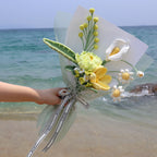 Crochet Flower Pot Forget-me-not Pink Thank You Crochet Gifts for Women Coworker Graduation & Mother's Day Gift Pink Crochet Potted Flower for Women Teacher| Handmade Knitted Potted Plant