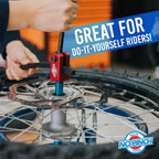 Baja No Pinch Tool Original Tire Changing Kit – Dirt Bike Tire Changing Tools for Enduro and Motocross – Compact Tool for 16" to 21" Wheels – Prevents Tube Pinching – Fits 20mm Axles