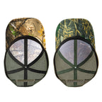 Seaponer Herre Camouflage Jagt Hat, Åndbar Mesh, 2 stk