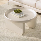 Round Coffee Table,Modern Coffee Table,Unique Circle Coffee Tables,Metal Center Table for Living Room