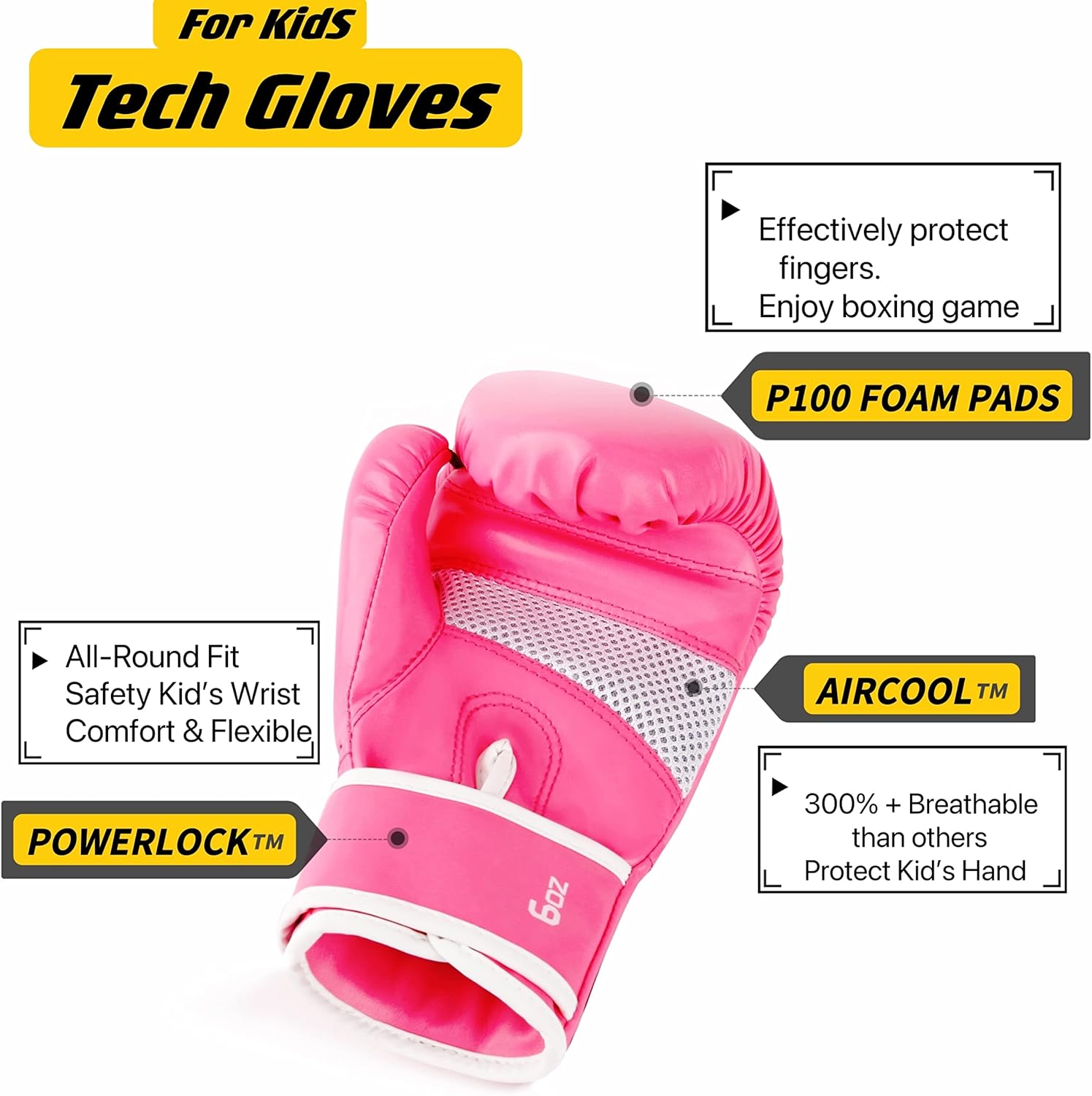 Upgrade Kids Boxing Gloves for 3-8 Year Boys and Girls, Toddler Boxing Gloves for Kids Training, Boxing Gloves Kid Sparring for Punching Bag, Kickboxing, Muay Thai, MMA