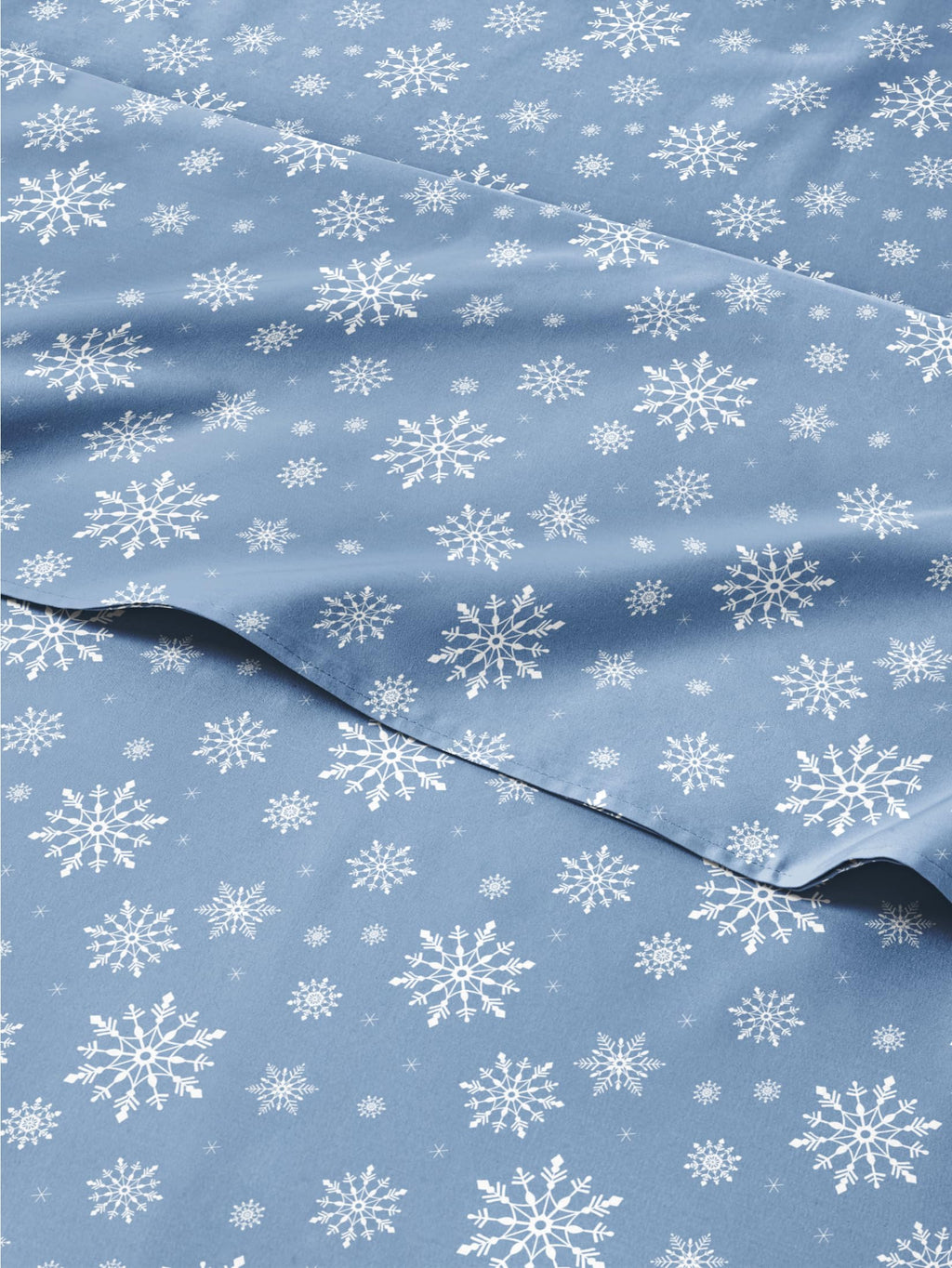 Komplet pościeli King Christmas Tree - Świąteczny wzór Xmas na lnie - Głębokie kieszenie - Dopasowany krój - 4 części - Bez zagnieceń - Wygodna i chłodząca świąteczna pościel zimowa - Łatwa w pielęgnacji - Przyjazna dzieciom