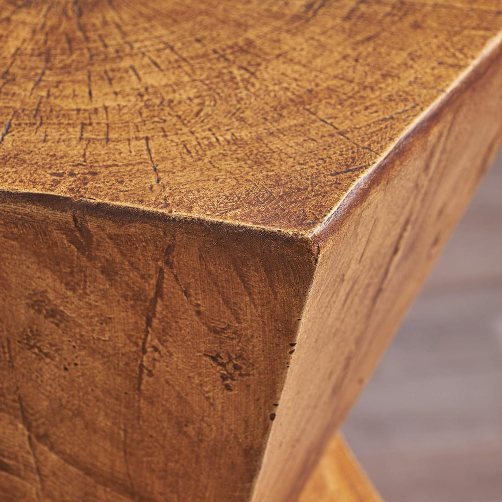 Christopher Knight Home Jerod Light-Weight Concrete Accent Table, Natural