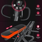 BODY RHYTHM Squat Machine for Home Gym, Squat Assist Trainer, Rowing Machine for Full Body Workout, 220 LBS Loading Capacity (Black)