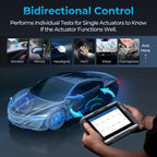 TOPDON Bidirectional Scan Tool, 2024 New ArtiDiag900 Lite Automotive Diagnostic Tool for Full System, Scanner for Car with Active Test, 8 Reset, Wireless OBD2 Scanner Diagnostic Tool for All Vehicles