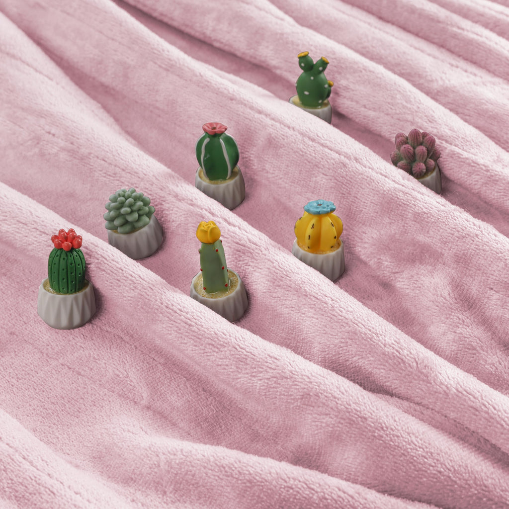 Elektrisch verwarmd deken 72" x 84" volledige maat flanellen stof met 4 verwarmingsniveaus & 10 uur automatische uitschakeling, ademend warm en wasbaar voor zacht en bed - lichtgrijs