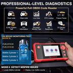 LAUNCH CRP123 V2.0 OBD2 Scanner-2025 New Model Engine/ABS/SRS/Transmission Diagnostic Scan Tool SRS Airbag Code Reader,3 Reset Oil Service/Throttle Relearn/SAS Reset,Lifetime Free Update