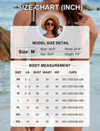 BMJL Womens High Waisted Bikini Sets Modest Tummy Control Swimsuits Cutout Crisscross Ruched Two Piece Bathing Suit(Black,L)