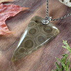 Petoskey Stone Pendant Necklace