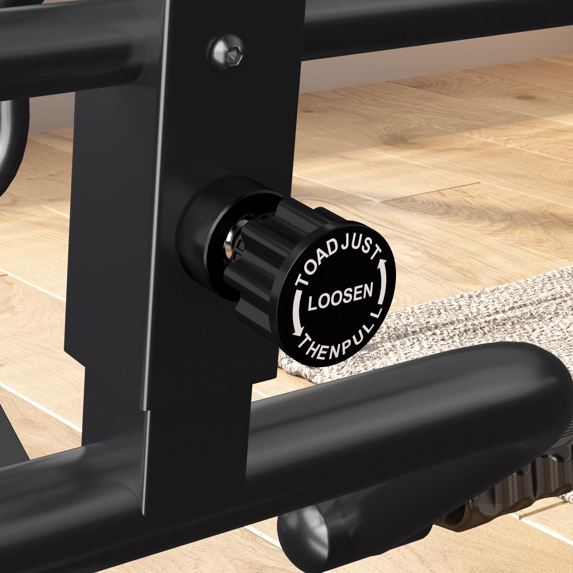 SogesPower Squat Machine for Home Gym, Squat Rowing Machine with Adjustable Resistance and Optional Full Motion, Squat Assist Trainer for Glutes & Legs Workout, Up to 330lbs, Orange