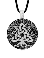 HAQUIL Viking Celtic Wiccan Tree of Life Pendant Necklace, Tree of Life Jewelry Gifts for Men and Women