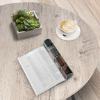 Round Coffee Table, 2-Tier Circle Coffee Table with Storage, Modern Wood Round Center Table, for Living Room, Small Space, Home Office, Easy Assembly, Wash Gray