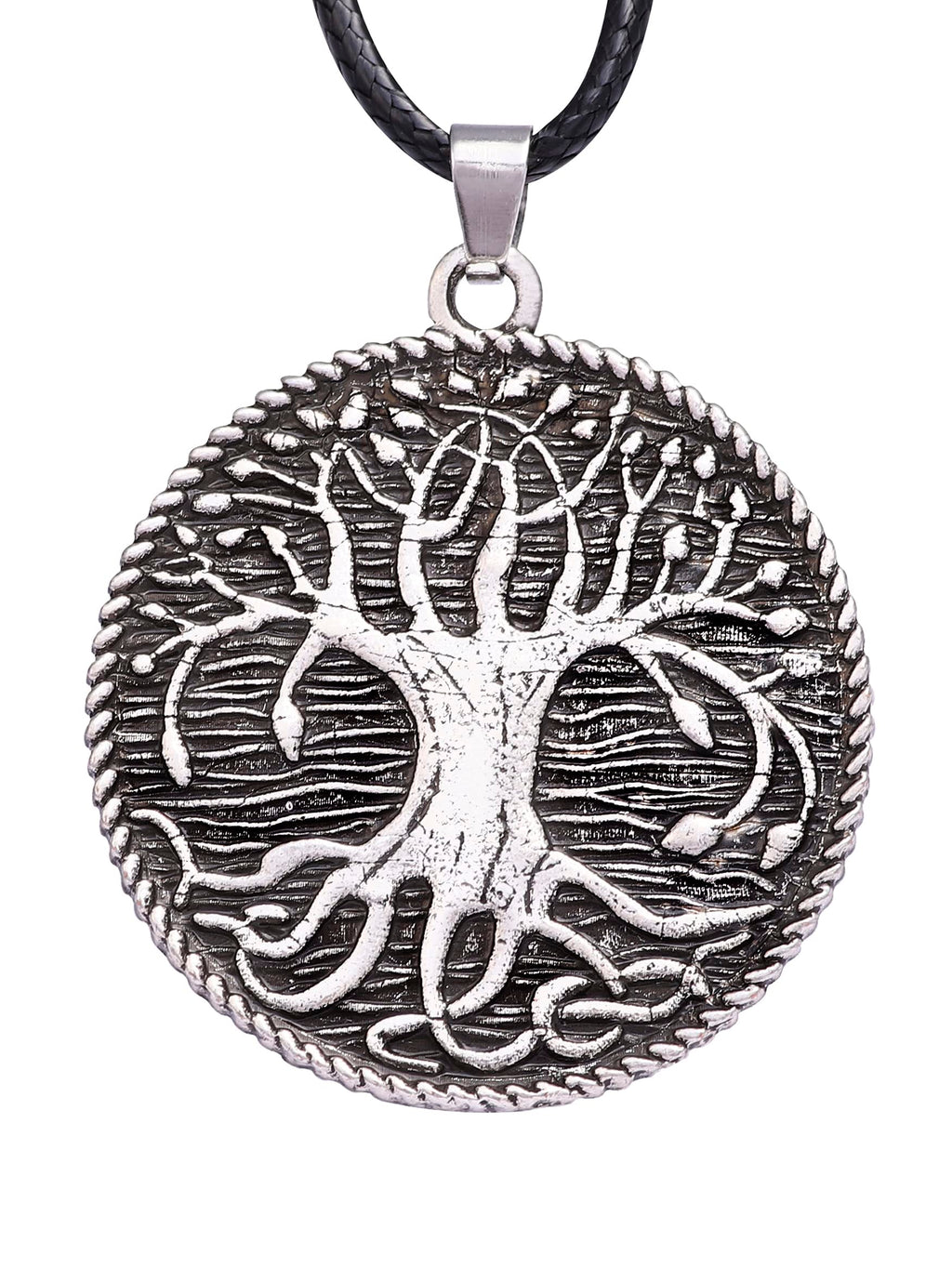 HAQUIL Viking Celtic Wiccan Tree of Life Pendant Necklace, Tree of Life Jewelry Gifts for Men and Women