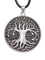 HAQUIL Viking Celtic Wiccan Tree of Life Pendant Necklace, Tree of Life Jewelry Gifts for Men and Women