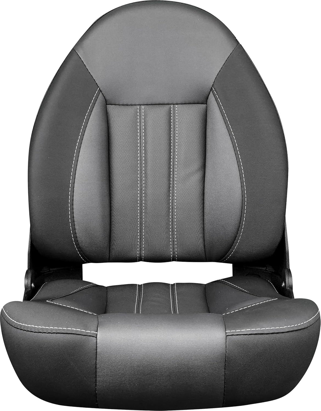 Tempress ProBax Orthopedic Folding High Back Boat Seat (Black/Charcoal/Carbon)