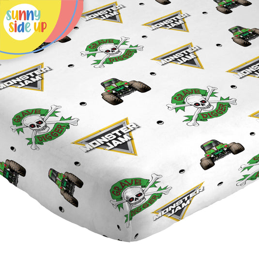 Sunny Side Up Minecraft Creeper & Animals Twin Sheet Set - 3 Piece Kids Bedding Set Includes Pillow Cover - Super Soft Microfiber Sheets