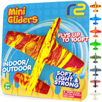 Airplane Toy Foam Airplanes for Kids - Best Easter Stuffers for Boys & Girls - Easy Throwing Air Planes - Gift Idea Toy Games - Styrofoam Plane Glider - Great Gifts for Ages 4 5 6 7 8 9+ Year Old