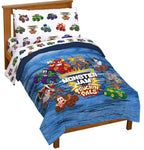Jay Franco Disney Lilo & Stitch Paradise Dream 5 Piece Twin Bed Set - Includes Reversible Comforter & Sheet Set Bedding - Super Soft Fade Resistant Microfiber (Official Disney Product)