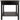 Winsome Wood Timber Occasional Table, Black, 21.97 x 21.97 x 22.05 inches