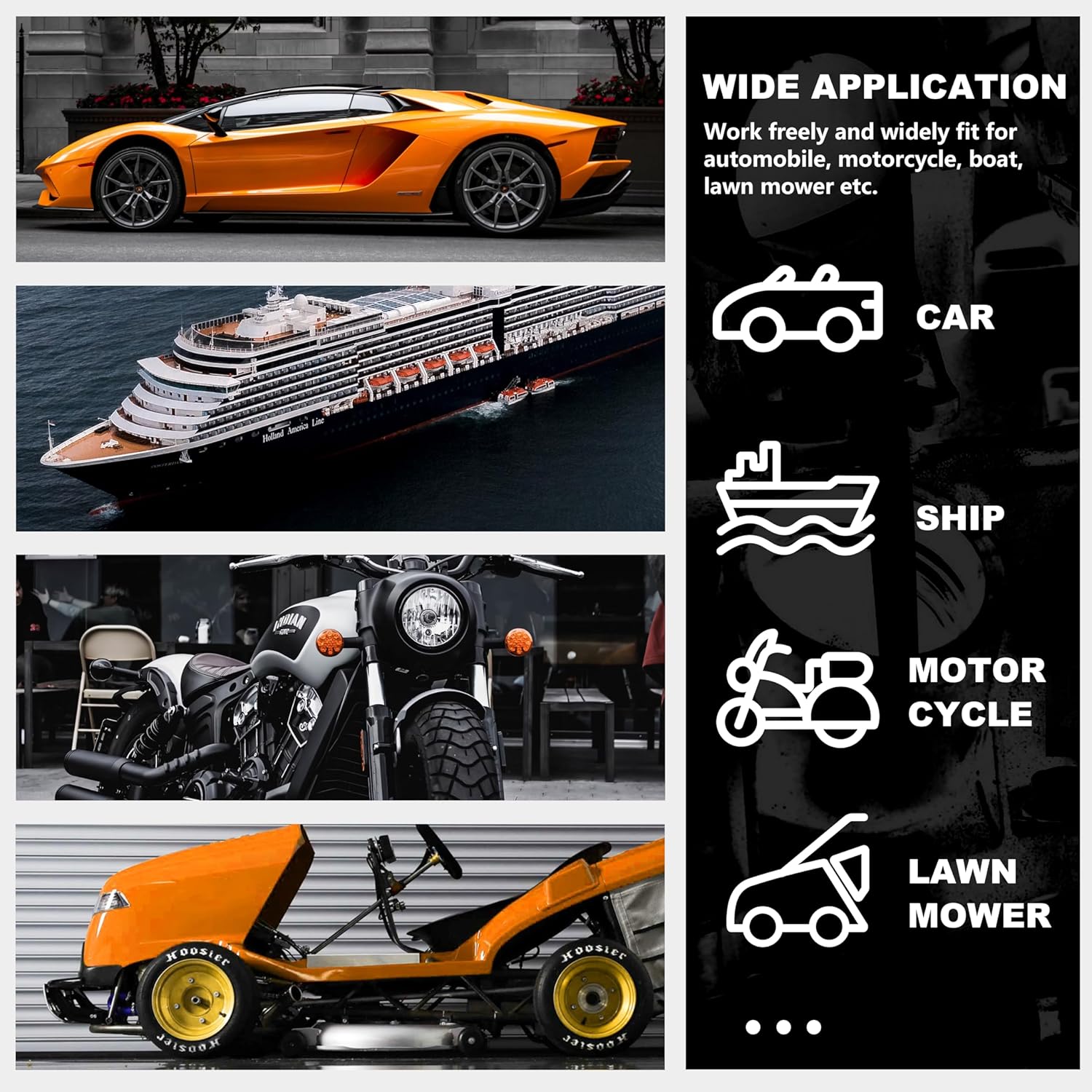 FOUR UNCLES 6L Manual Oil Extractor Pump - Fluid Extractor with 59" Main Hose, Three 41" Extension Tubes for Automotive Oil Change, a Brake Bleeding Hose for Brake Fluid Change