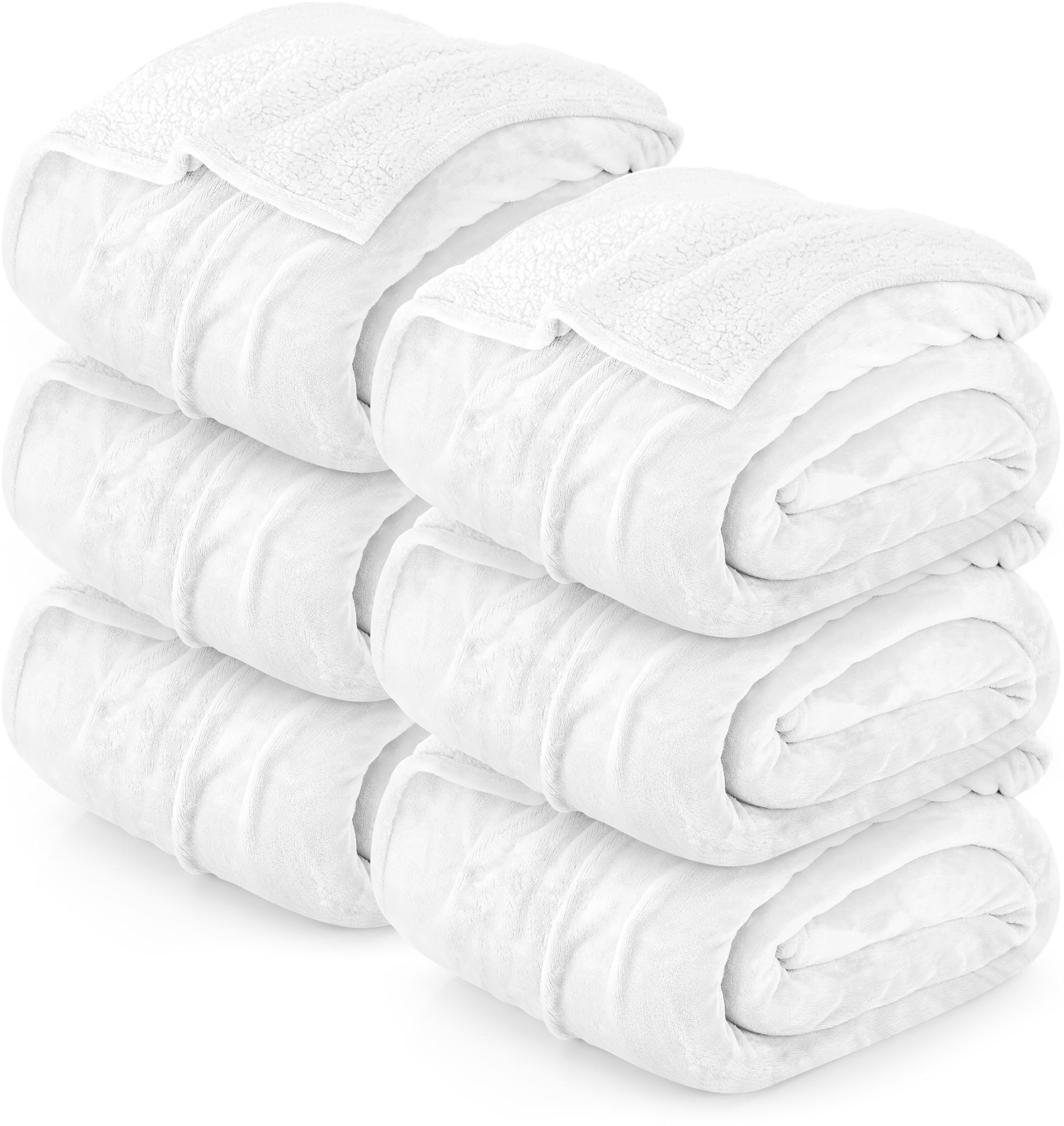 Utopia Bedding Sherpa Blanket Queen Size (Plum, 90x90 Inches) - Soft Lightweight Plush Fleece Reversible Blanket for Bed, Sofa, Couch, Camping and Travel