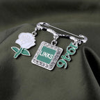 CENWA Sorority Brooch Gift Sorority Brooch Pin Greek Sorority Jewelry Sisterhood Graduation Gift for Her
