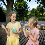 Aodaer 300 Pack Paper Ice Cream Cups 8oz Paper Snack Ice Cream Bowls Disposable Dessert Bowls for Hot or Cold Food Party Supplies Treat Cups for Sundae, Frozen Yogurt, Soup, 6 Colors