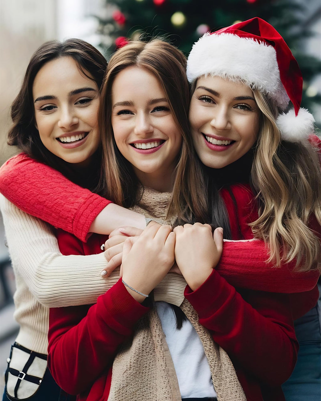 Cadeaux de Noël Shonyin pour Amis Meilleures Copines Bracelets en Code Morse pour Femmes Ensemble de Bracelets Assortis d'Amitié Meilleures Amies Bijoux pour la Journée des Galentines Cadeaux Uniques pour 3