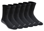 Dickies Men's Dri-Tech Original Moisture Control Crew Socks, Available in M-XXL (6, 12, 18 Pairs)