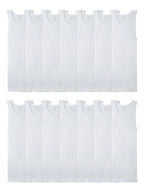 Fruit of the Loom Men's Sleeveless Tag Free Moisture Wicking Tank A-Shirt