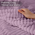 Couverture chauffante électrique DUODUO 72"x84" en polaire corail chaude avec 4 réglages de chaleur et arrêt automatique de 10 heures Protection contre la surchauffe - Gris 
