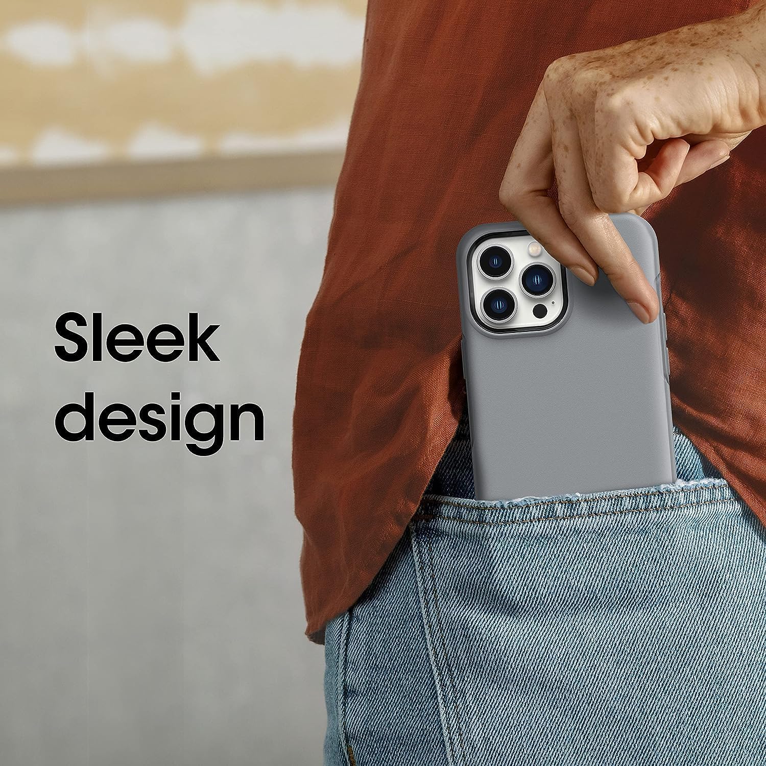 Capa OtterBox Série Symmetry para iPhone 13 Pro Max e iPhone 12 Pro Max (Apenas) - Embalagem Não Comercial - Spot On