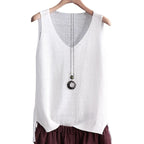 Loose Large Size Strap Vest For Women Summer