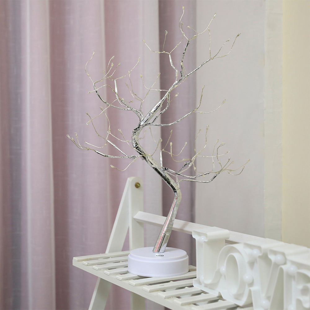 New Colored Light, Starry Sky LED, Copper Wire, Rice Tree Lamp - Grand Goldman